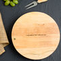 Personalised Wedding Cheese Board And Knife Set, thumbnail 4 of 9