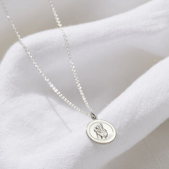 Mini St Christopher Necklace, 5 of 8