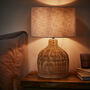 Arlo Rattan Cloche Table Lamp, thumbnail 3 of 8