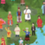 People Of The World Print, thumbnail 2 of 5