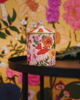 Bloom Pink 'Spring Meadow' Lidded Candle Pot, 2 of 8