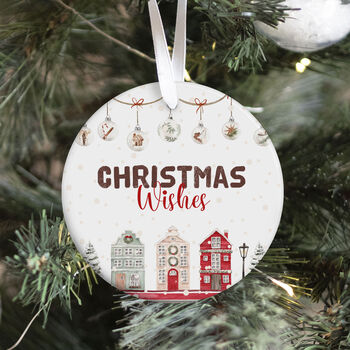 Christmas Wishes Ornament Gift For Her Him, 3 of 7