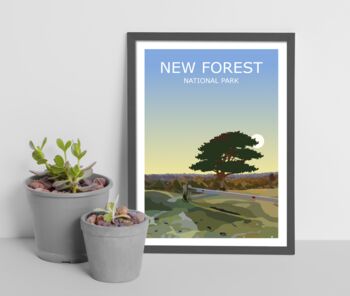 The New Forest National Park Art Print, 4 of 4