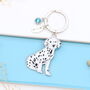 Dalmatian Personalised Keyring Dog Owner Gift, thumbnail 1 of 8