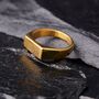 Personalised 18 K Gold Signet Ring, thumbnail 4 of 10