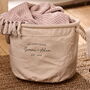 Personalised Couples Storage Basket, thumbnail 1 of 2