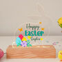 Happy Easter Bunny Gift LED Acrylic Night Light Plaque, thumbnail 1 of 5
