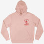 Hot Sauce Graphic Hoodie In Peach, thumbnail 1 of 2