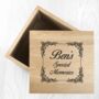 Personalised Large Oak Memory Box, thumbnail 3 of 8