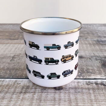 Land Rover Enamel Mug, 3 of 4