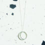 Crescent Lune Pendant Necklace, thumbnail 1 of 7