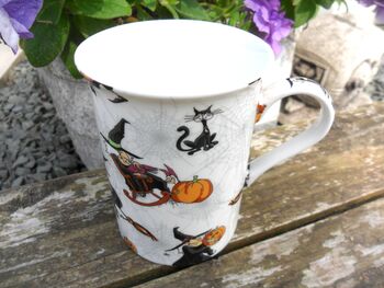 Bone China Mug In Witches Design, 8 of 11