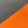 Geometric Burnt Orange And Grey Chenille Cushion Cover, thumbnail 2 of 11