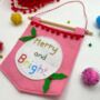 Merry And Bright Christmas Banner/Pendant, thumbnail 8 of 10