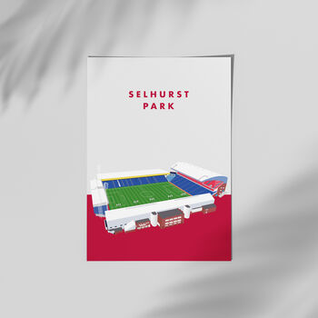 Selhurst Park Crystal Palace Poster, 3 of 4