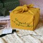 Reusable 'Stitch A Message' Fabric Gift Wrap, thumbnail 12 of 12