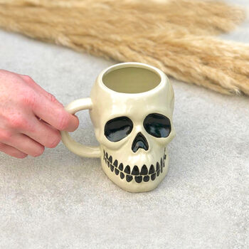Halloween Skull Mug For Tea And Coffee Large, 3 of 5
