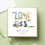 Personalised Golf Lover Mens Birthday Card, thumbnail 6 of 7