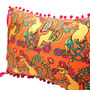 The Country Chicken Orange Eco Friendly Cushion, thumbnail 2 of 2