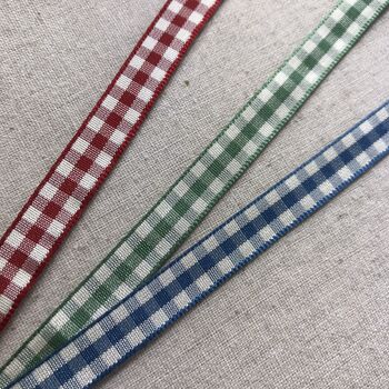 Traditional Christmas Gingham Ribbon Collection, 2 of 7