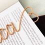 Personalised Wire Bookmark Valentine Gift, thumbnail 4 of 11
