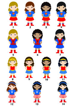 Girls Superhero Birthday Card, 4 of 4