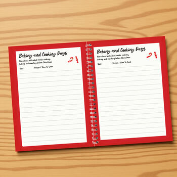 Personalised Christmas A5 Planner, 6 of 8