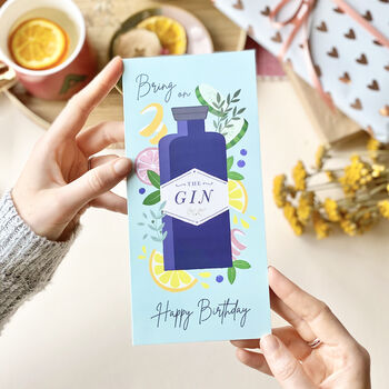 Birthday Gin Card, 3 of 6