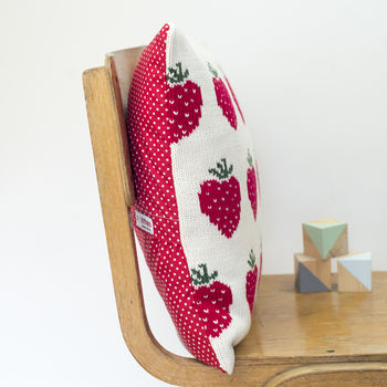 the strawberry cushion