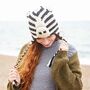 Zebra Hand Knitted Woollen Animal Hat, thumbnail 1 of 4
