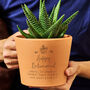 Retirement Gift Terracotta Plant Pot, thumbnail 1 of 4