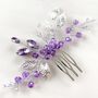 Lilac Bridesmaid And Flower Girl Hair Comb, thumbnail 1 of 5