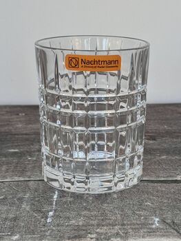 Set Of Four Crystal Whiskey Glasses, 3 of 7