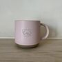 British Bulldog Engraved Pink Ceramic Tea/ Coffee Mug, thumbnail 1 of 4