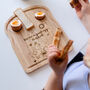 Personalised Chick Toast Chopping Board, thumbnail 1 of 8