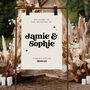 Personalised Retro Vintage Welcome Sign, thumbnail 1 of 2