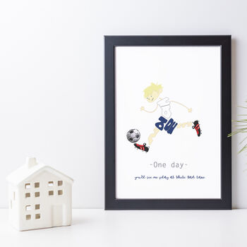 Personalised Football Team Print, 3 of 8