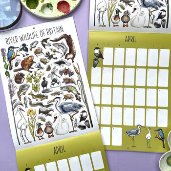 2025 Wildlife Habitats Wall Calendar, 9 of 12