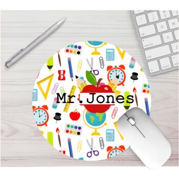Personalised Teacher's Gift , Mouse Mat, 3 of 7