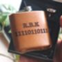 Custom Name And Binary Date Hip Flask With Gift Box, thumbnail 1 of 6