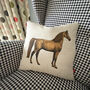 Vintage Equestrian Horse Cushion, thumbnail 4 of 10