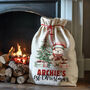 Personalised Christmas Sack 1st Christmas, thumbnail 1 of 5