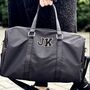 Personalised Patch Duffle/Weekend Bag With Patch Letters, thumbnail 1 of 6
