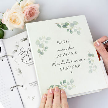 Personalised Botanical Wedding Planner, 2 of 12