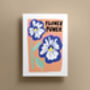 Flower Power Print, thumbnail 1 of 2