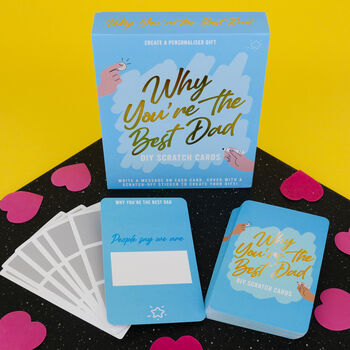 Diy Scratch Cards Reasons You're The Best Dad, 3 of 7