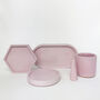 Round Pink Concrete Trinket Dish, thumbnail 4 of 4