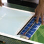 Football Stadium Minimalist Art Print Gift Request Any Stadium, thumbnail 2 of 12