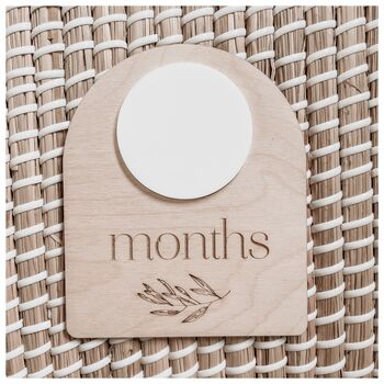 Arched Baby Milestone Whiteboard Plaque, 5 of 6