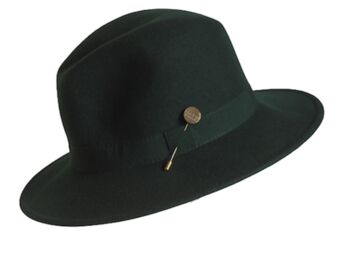 Green Fedora Ribbon Hat, 2 of 2